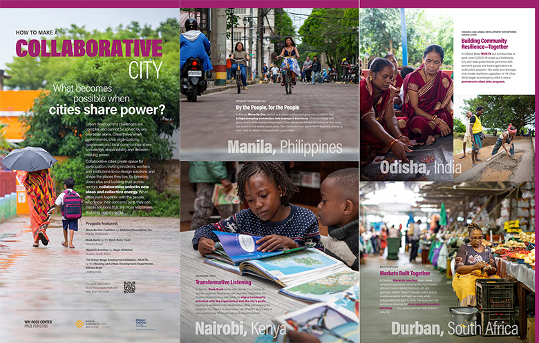 One page from the 2020 WRI Annual Report, showing text and a quote from the Managing Director.